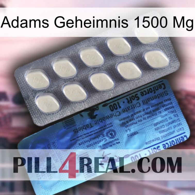 Adams Secret 1500 Mg 34